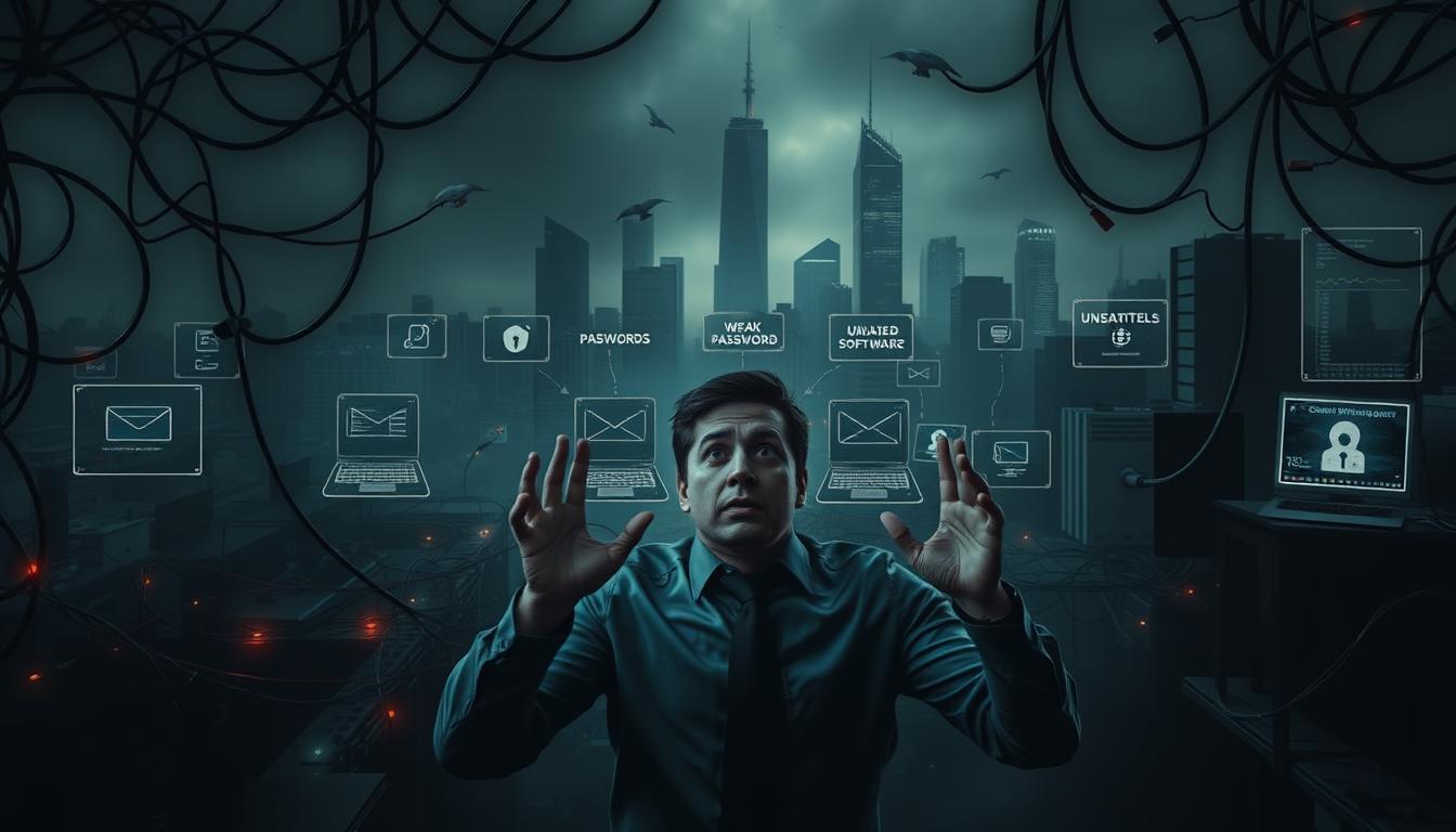 Cybersecurity mistakes